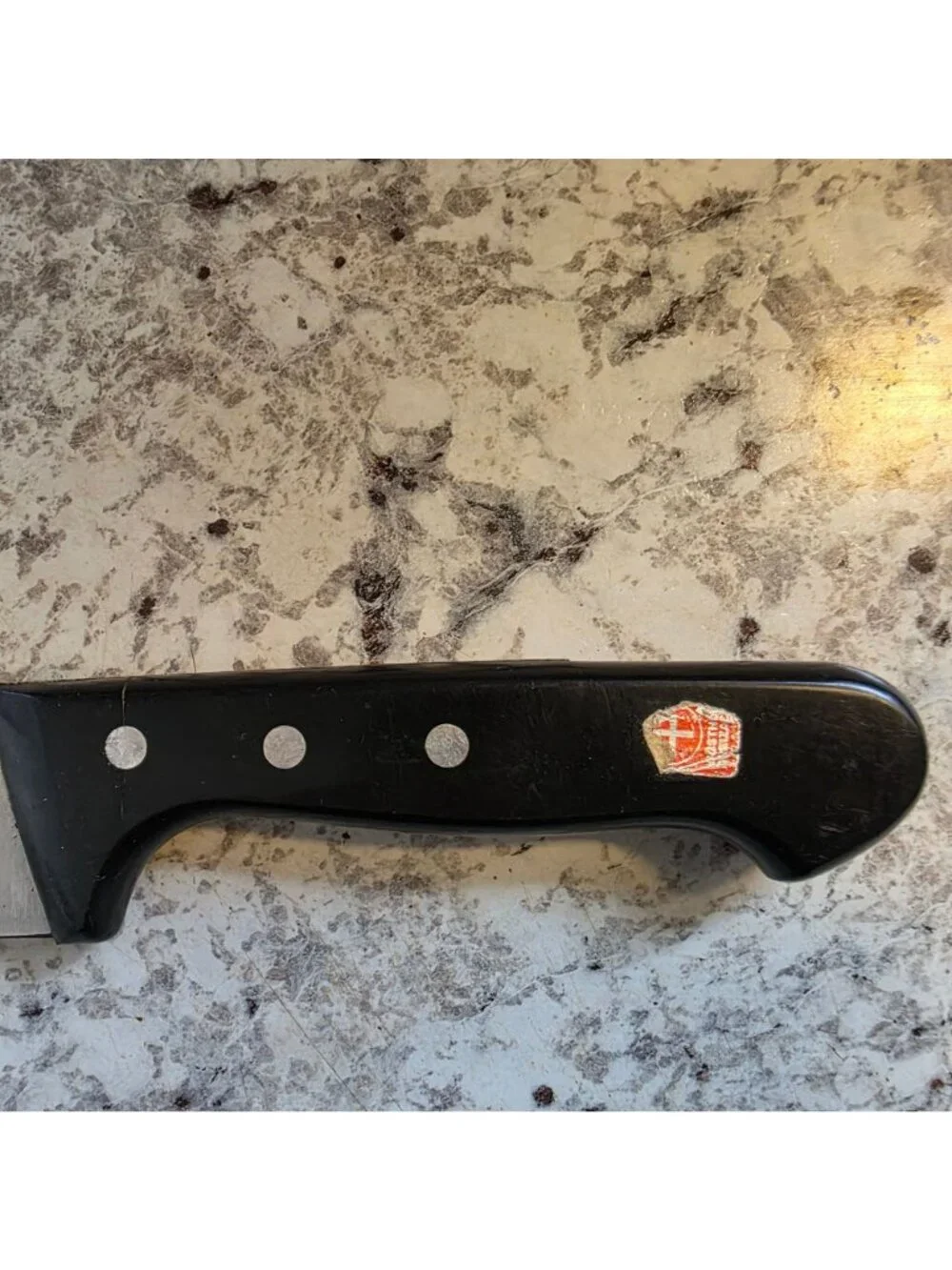 Wüsthof 4562 Trident Solingen Germany 18cm Chefs Knife Stainless Steel Black Han